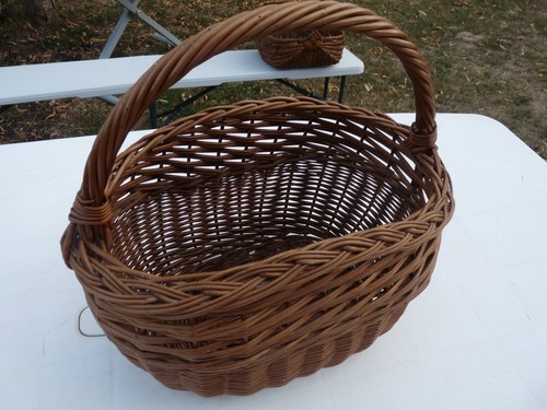 Grand panier vintage années - panier,