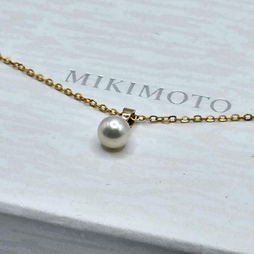 Mikimoto akoya pearl necklace - akoya,