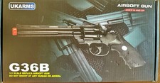 UKARMS G36B Tactical Spring Airsoft Revolver; Expertly Hand-Weathered & Aged
