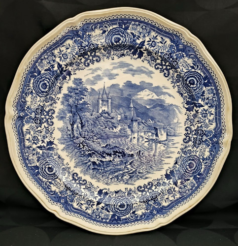 Grand plat rond - villeroy, et