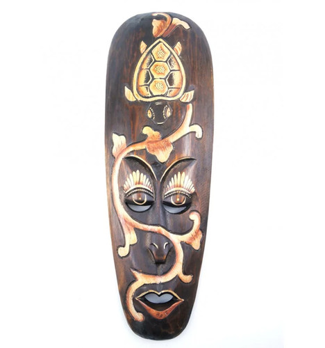 Masque africain bois - bois, 50cm
