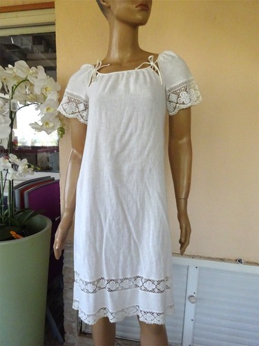 Robe ete blanche et - robe,