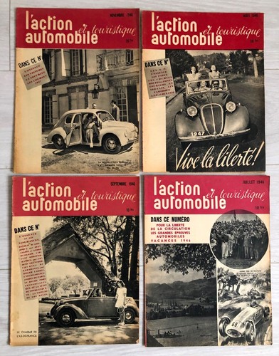 Revues action automobile - revues, l'action