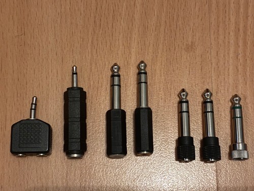 Lot adaptateurs audio - 7,