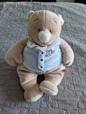 Doudou bleu Ours Bear bär