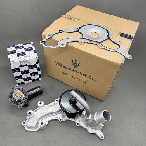 New water pump thermostat - pump, w/thermostat