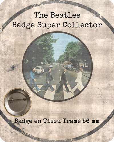 Beatles badge coton tissu - , 56mm