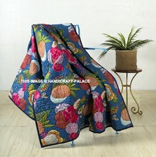 Couverture Bleu Matelassé