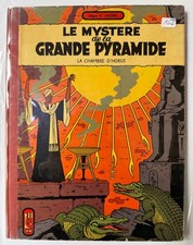 BLAKE ET MORTIMER JACOBS " PYRAMIDE " Reed Tome 2 BE+ AVEC POINT TINTIN DAMIERS