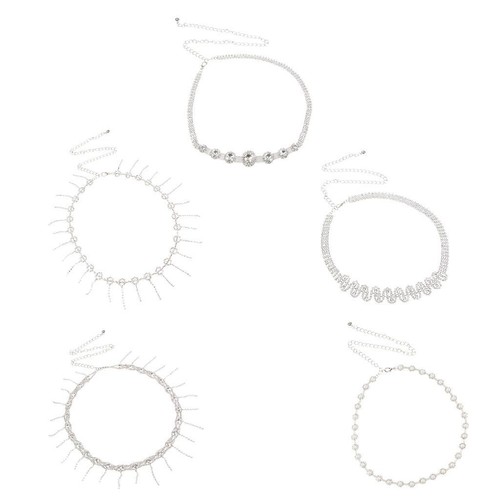 Ceinture chaîne strass - , pour