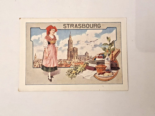 Chromo ancien alsace - chromo,