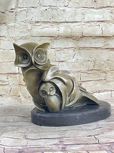 Signée barye chouette oiseau - signée,