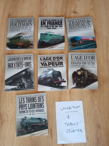 Joli lot livres trains - lot,