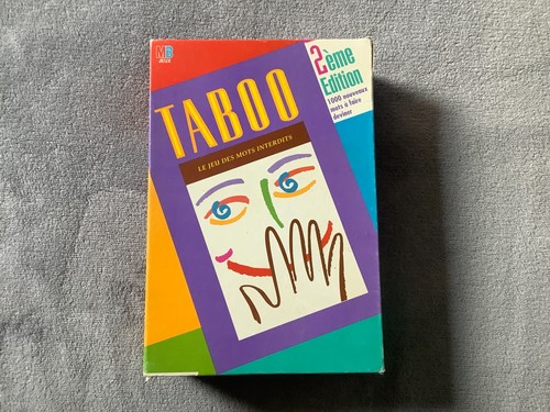 Jeu société taboo - jeu,