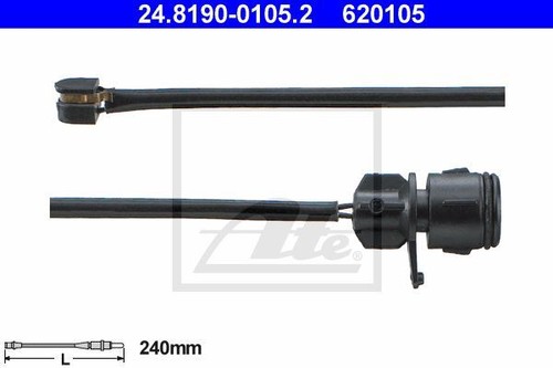 Témoin usure plaquettes - 2x, d'usure