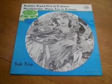 BRAHMS - PIANO TRIO IN C MINOR = SUPRAPHON 50815 STEREO BLUE LABEL 