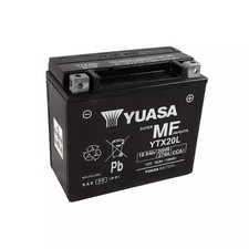 BATTERIE MOTO YUASA YTX20L 12V