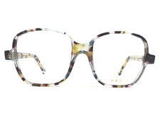 Nathalie Blanc Eyeglasses Frames LUCIANE 338 Blue Brown Tortoise 50-17-145