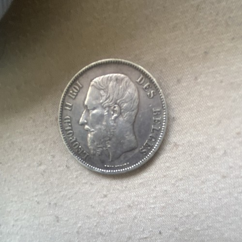 Belgique pièce francs 1870 - belgique,