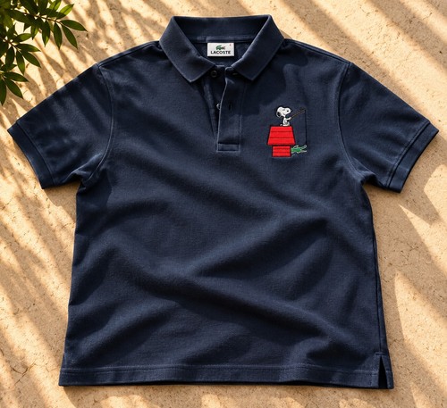 Lacoste polo bleu marine