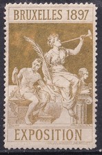 BELGIQUE vignette cinderella