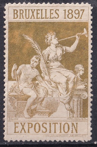 Belgique vignette cinderella - belgique,