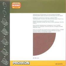 Proxxon Meules pour TG250/E