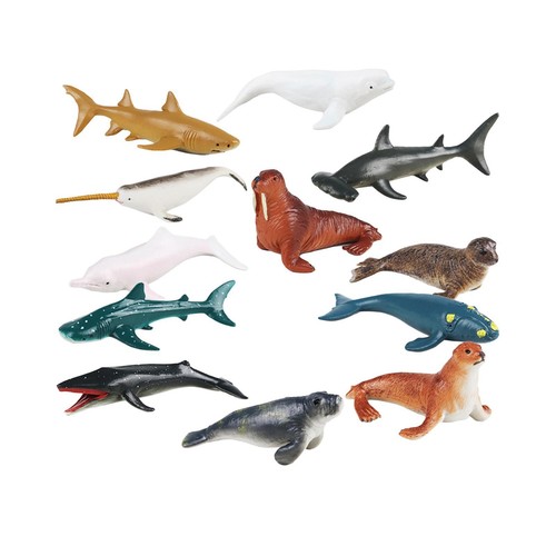Figurines animaux marins - d'animaux,