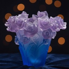 Vase En Pâte de Verre fait