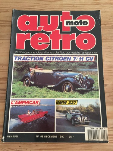 Auto retro decembre - retro, 1987