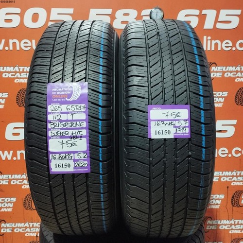 Pneus été bridgestone - 2x,