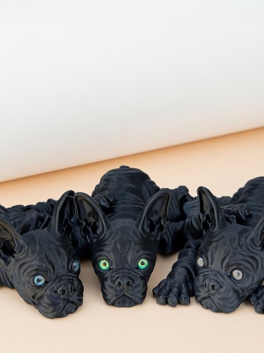 Figurine bouledogue français - bouledogue,
