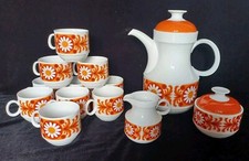 Magnifique Service À Café Porcelaine Bavaria Schumann Arzberg Germany Années 70