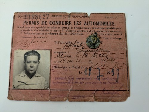 Ancien permis conduire les - conduire,