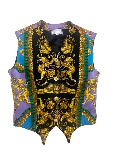 Gilet vintage versace versus - gilet,