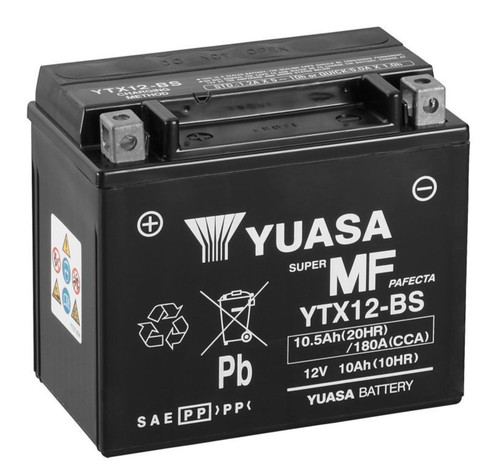 Batterie yuasa ytx12 pour - yuasa, ytx12-bs