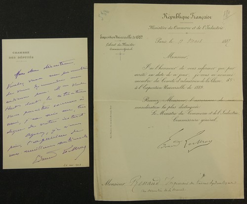 Edouard lockroy autographes - lockroy,, 7