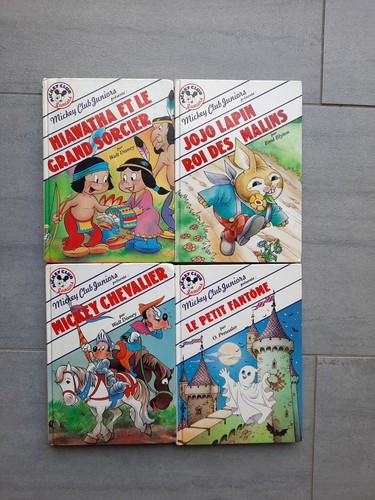 Livres mickey club juniors - mickey,