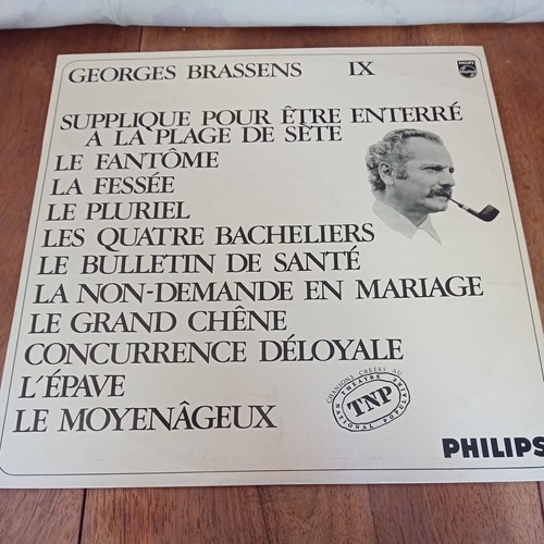 Disque vinyle georges brassens - disque,