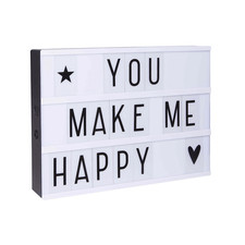 Boîte à lumière LED créer