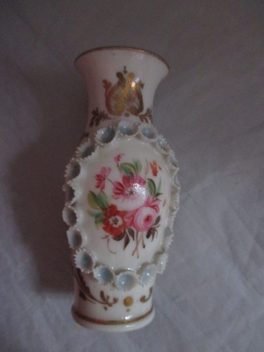 Ancien vase miniature - , peint