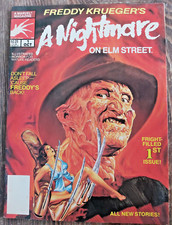 Freddy Krueger's A Nightmare on Elm Street, n° 1, octobre 1989, Marvel, Magazine