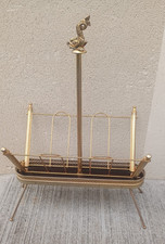 Porte-revues pliant en laiton