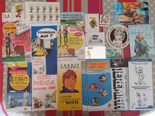 Lot publicités asterix - publicités,