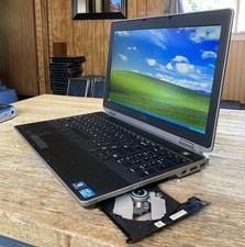 15.6" Dell Laptop E6520/30 Vintage Windows XP Pro 32 Bit i5 2ghz 4gb 250gb DVD