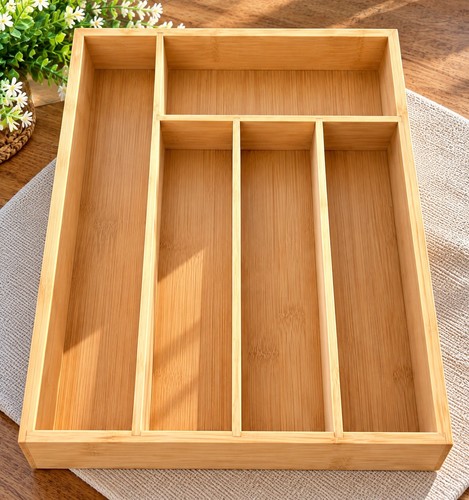 Organiseur tiroir bambou - tiroir, en