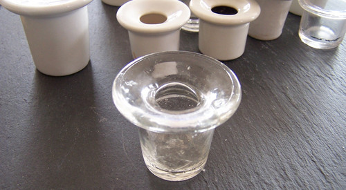 Ancier encrier verre - ancier, pour