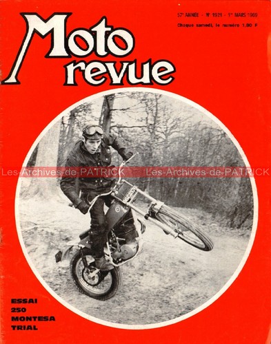 Moto revue 1921 essai - moto,