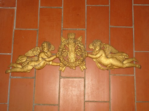 Décoration aux angelots - , en