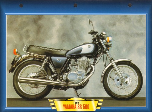 Fiche moto yamaha - :, 500